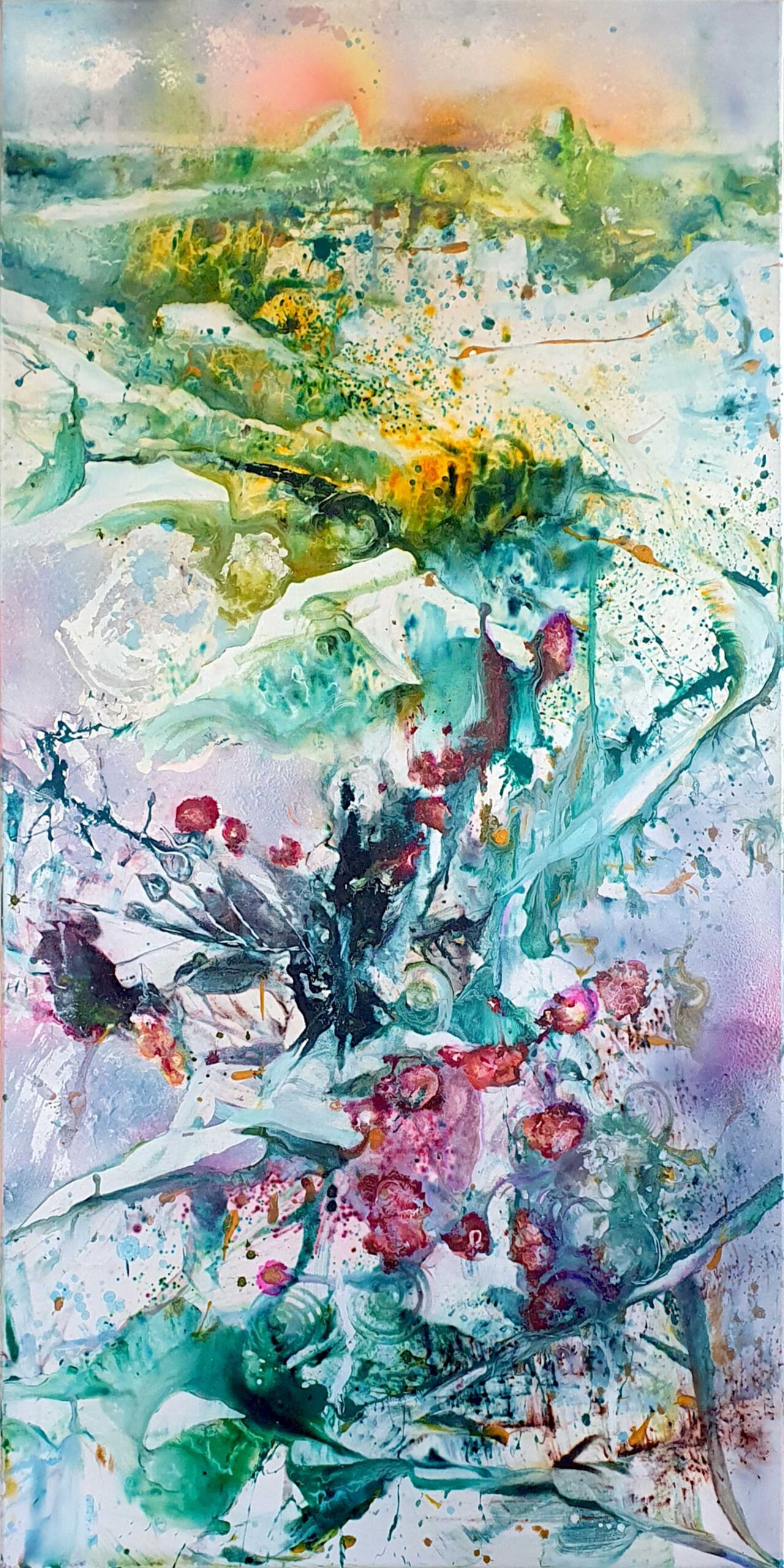 Foto des Kunstwerkes Bei Tagesanbruch von Petra Heck