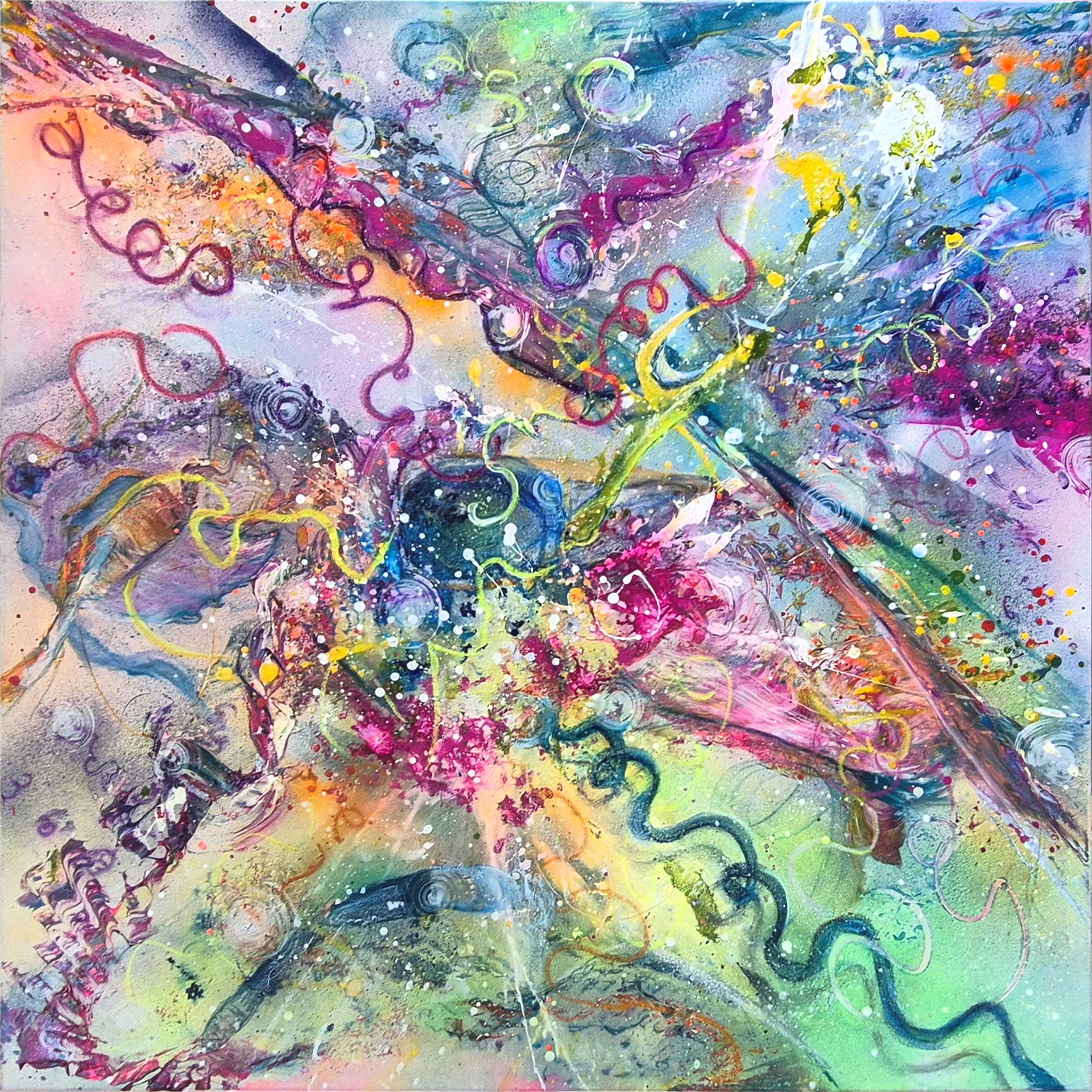 Foto vom Kunstwerk Freie Energie von Petra Heck.